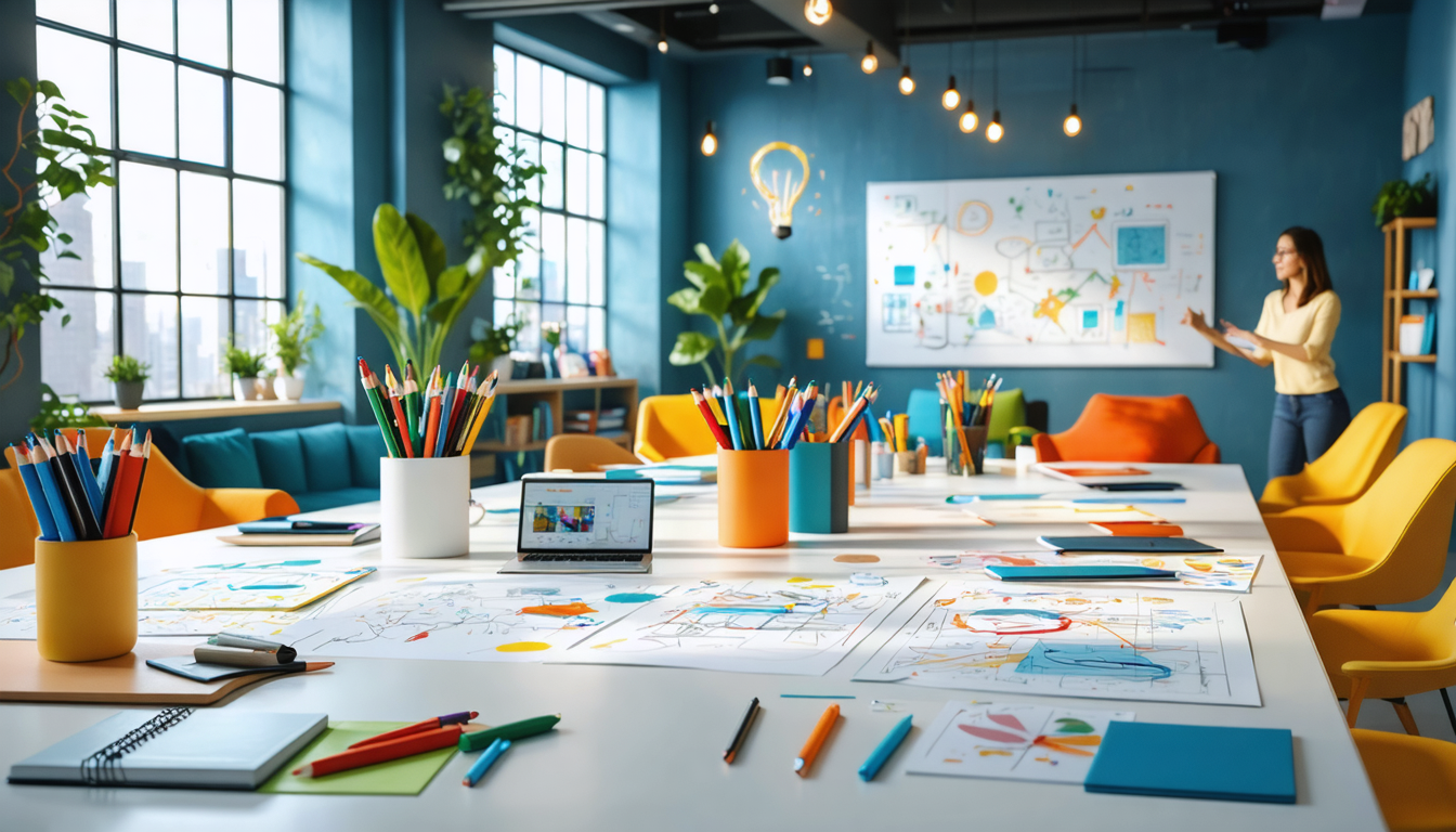 découvrez comment une salle de créativité peut stimuler l'innovation et la collaboration au sein des entreprises. cet espace dédié favorise l'expression des idées et renforce la dynamique d'équipe, essentielle pour rester compétitif dans un monde en constante évolution.
