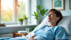 Quelle est la durée d'arrêt de travail recommandée en cas d'algodystrophie ?